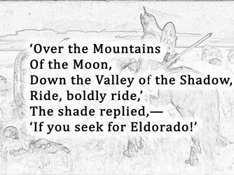 Analysis of the Poem Eldorado by Edgar Allan Poe