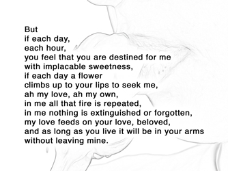 if you forget me by pablo neruda meaning